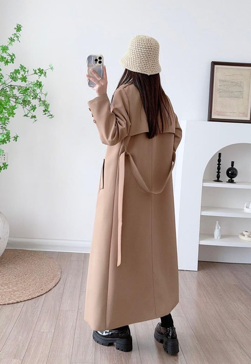 Women Long Trench Coat